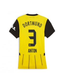 Borussia Dortmund Waldemar Anton #3 Zenski Domaci Dres 2024-25 Kratak Rukavima